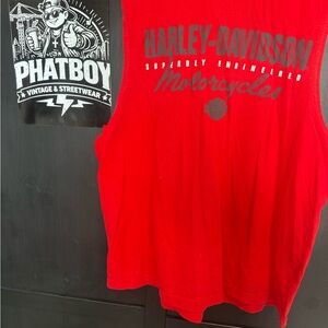 Harley-Davidson Bold Red Graphic Tee
